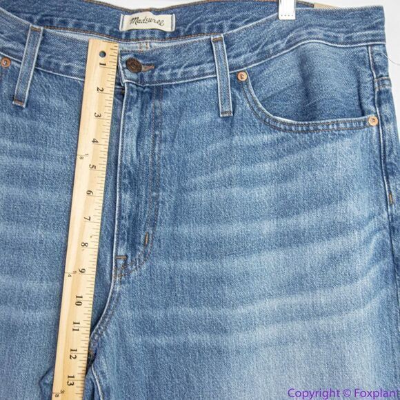 NEW Madewell The Slouchy Boyjean Rosewell Wash, 33 - Picture 6 of 16